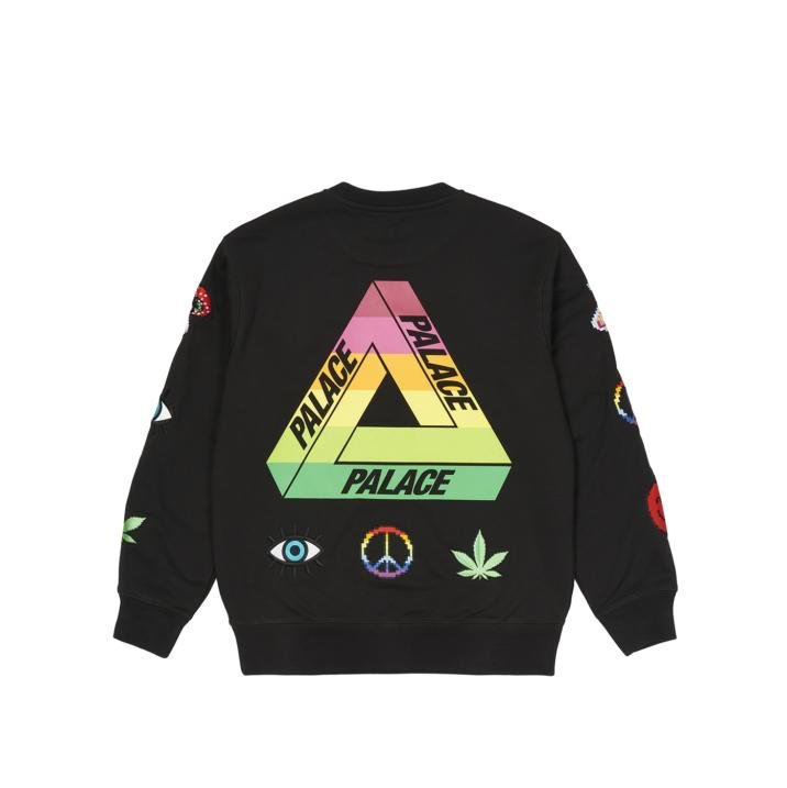 MIXED MEDIA BITMAP CREW BLACK