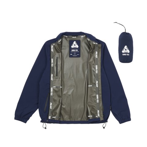 Palace GORE-TEX PACLITE COACH JACKET NAVY - Colorway