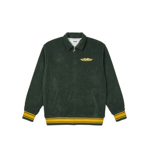 Palace TOWELLING JACKET GREEN - Colorway