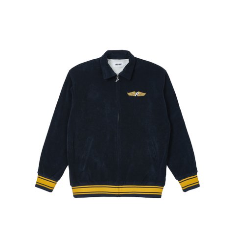 Palace TOWELLING JACKET NAVY - Colorway
