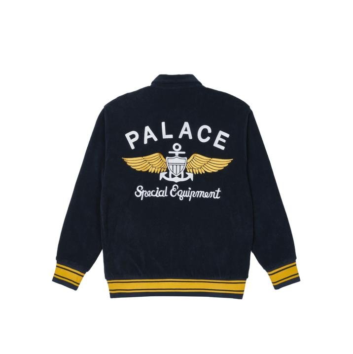 TOWELLING JACKET NAVY