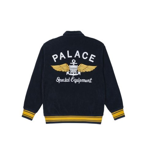 TOWELLING JACKET NAVY