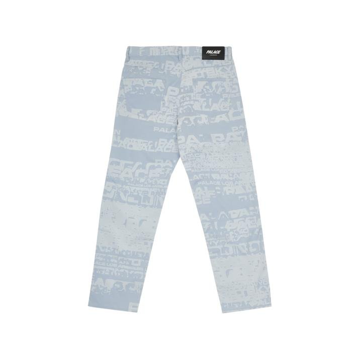 CITIES JACQUARD TROUSER BLUE