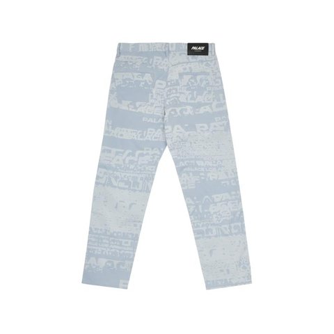 CITIES JACQUARD TROUSER BLUE