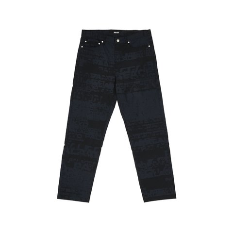 CITIES JACQUARD TROUSER BLACK