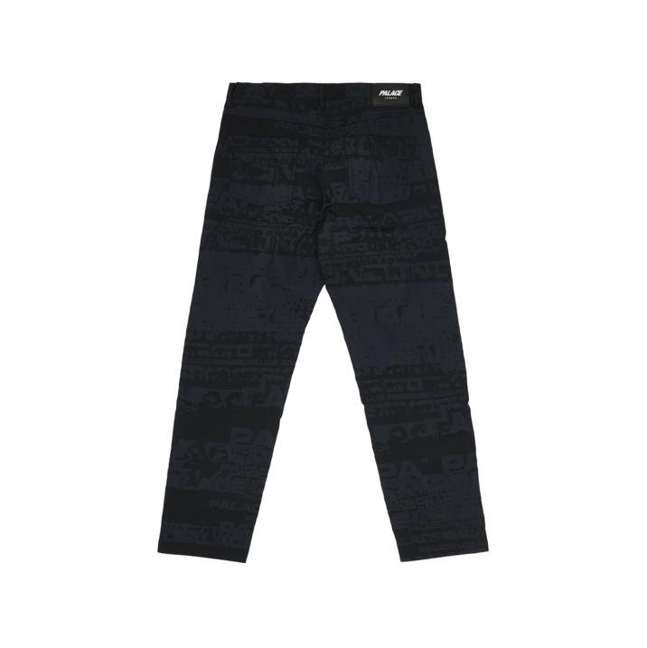 CITIES JACQUARD TROUSER BLACK