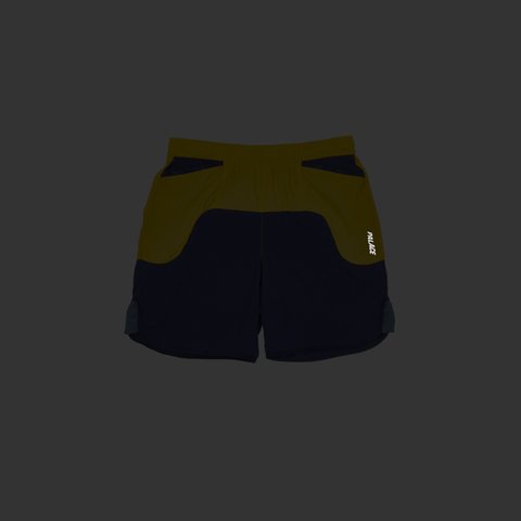 FRONT RUNNER SHORTS NAVY / YELLOW