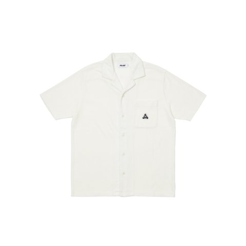 TOWELLING SHIRT WHITE
