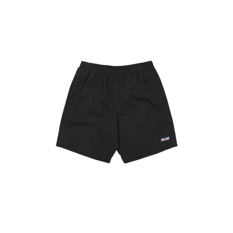 BASICALLY A WASHED COTTON SHORT BLACK