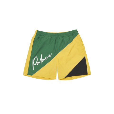 SAIL SHORTS GREEN / YELLOW / BLACK