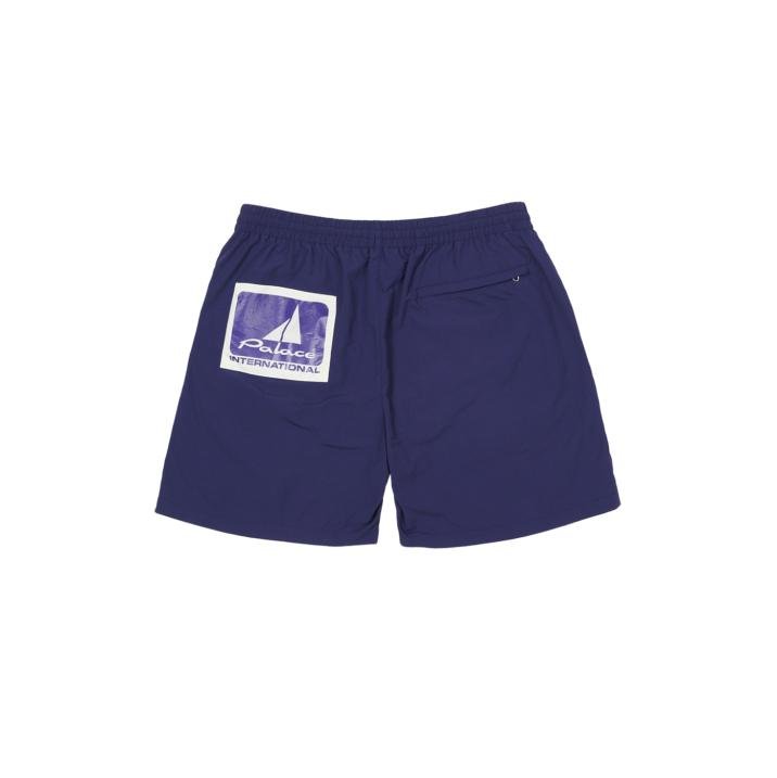 SAIL SHORTS TEAL / NAVY / RED