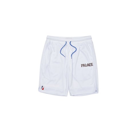 MESH PRACTICE SHORTS WHITE