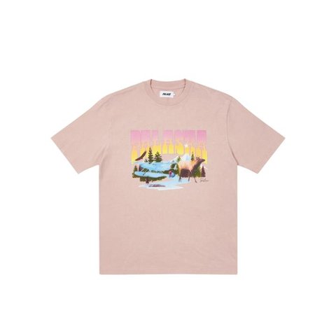 PALASKA DYE T-SHIRT PINK