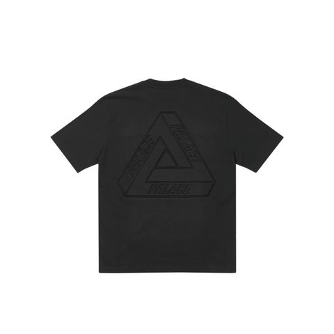 TRI-FERG EMBOSSED T-SHIRT BLACK