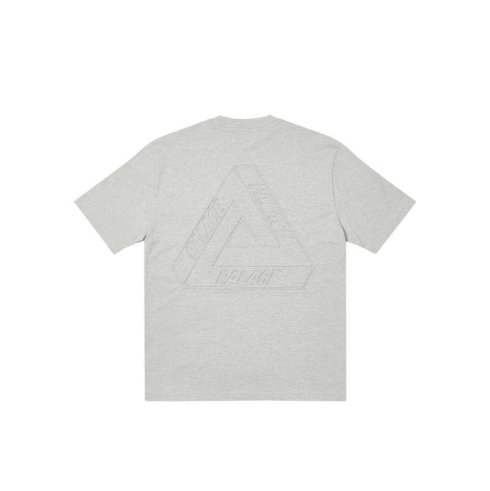TRI-FERG EMBOSSED T-SHIRT GREY MARL