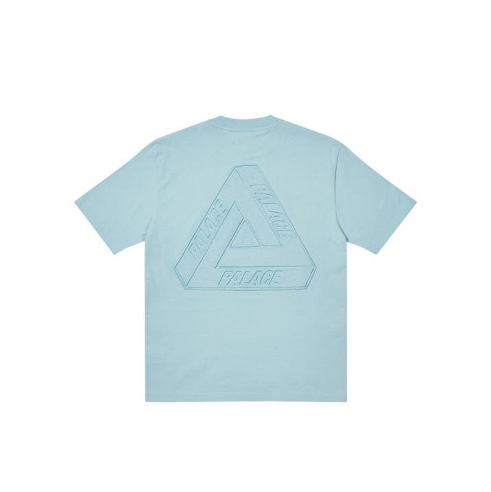 TRI-FERG EMBOSSED T-SHIRT LIGHT BLUE
