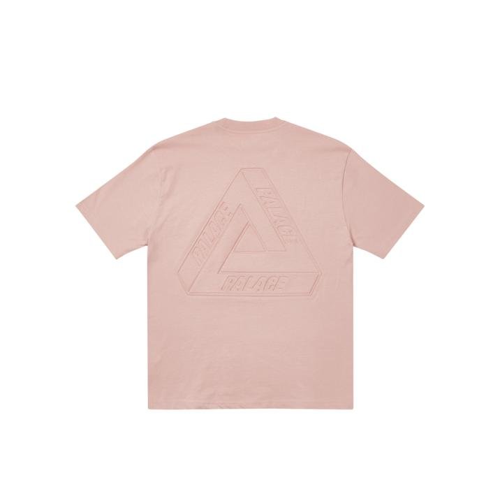 TRI-FERG EMBOSSED T-SHIRT PINK
