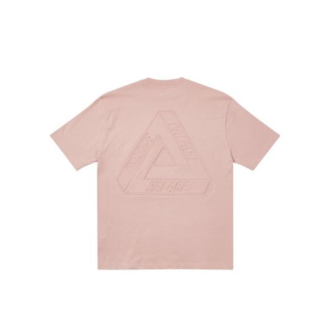 TRI-FERG EMBOSSED T-SHIRT PINK