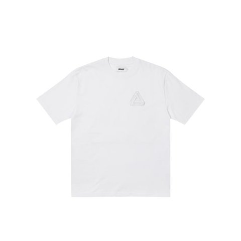 TRI-FERG EMBOSSED T-SHIRT WHITE