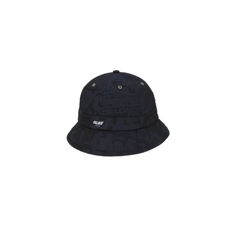 CITIES BUCKET HAT BLACK