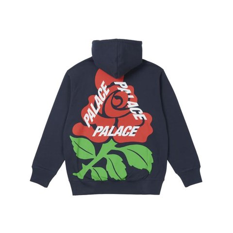 ENGLISH ROSE HOOD NAVY