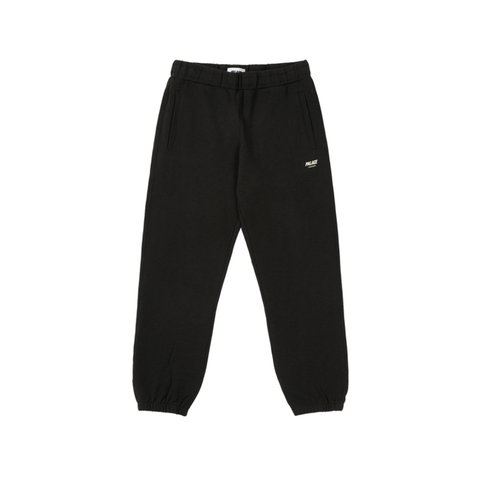 SLUB ZIG ZAG JOGGERS BLACK