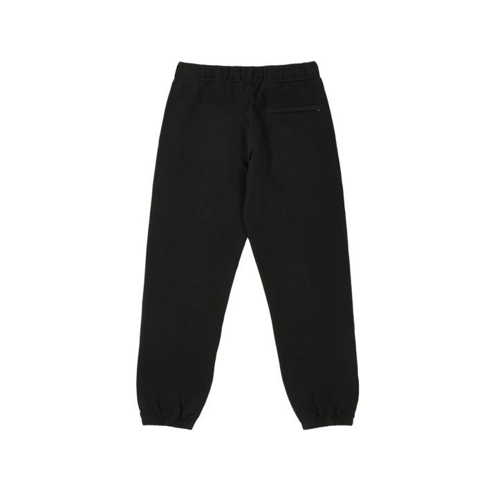 SLUB ZIG ZAG JOGGERS BLACK