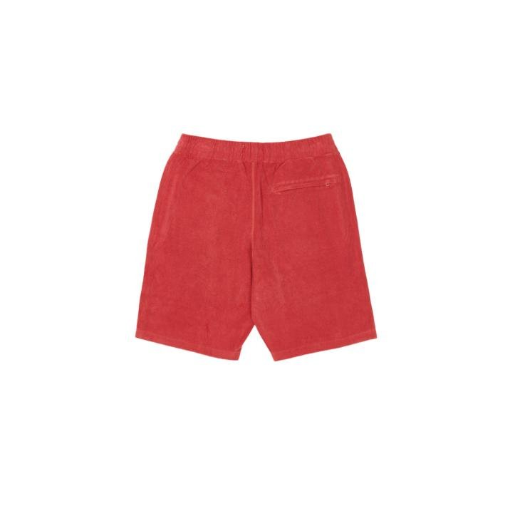 TOWELLING SHORTS RED