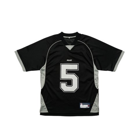 Palace MESH FOOTBALL TOP BLACK - Colorway