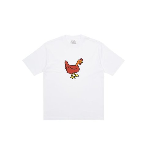 CLUCKING T-SHIRT WHITE