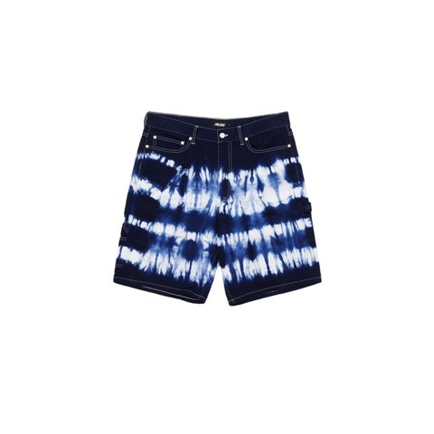 TIE-DYE SHORTS NAVY