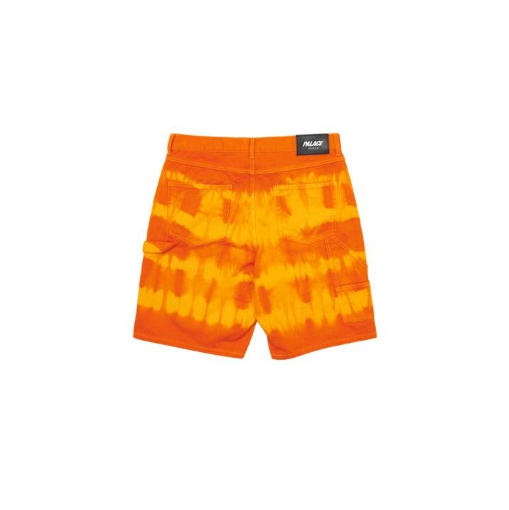 TIE-DYE SHORTS ORANGE
