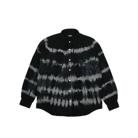 TIE-DYE SHIRT BLACK