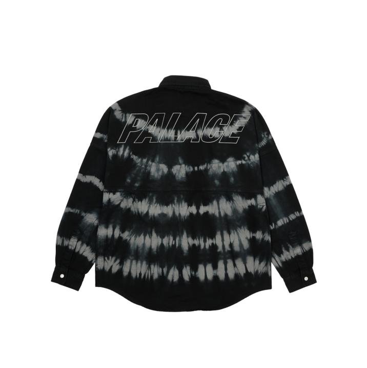 TIE-DYE SHIRT BLACK