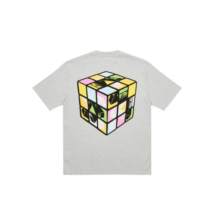 DON'T BE SQUARE T-SHIRT GREY MARL