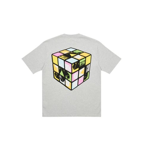 DON'T BE SQUARE T-SHIRT GREY MARL