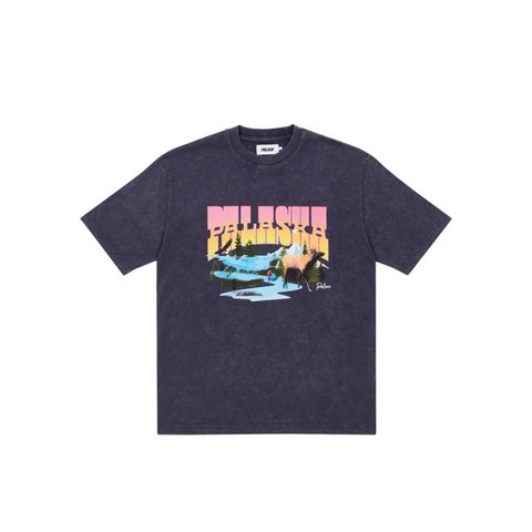 PALASKA DYE T-SHIRT PURPLE