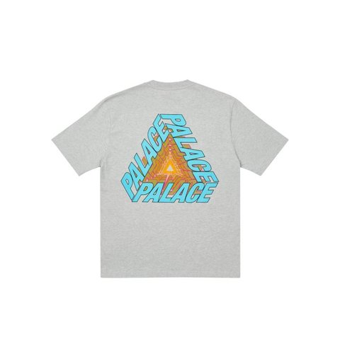 P3 BARE TIMES T-SHIRT GREY MARL