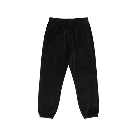 GALORE VELOUR JOGGERS BLACK