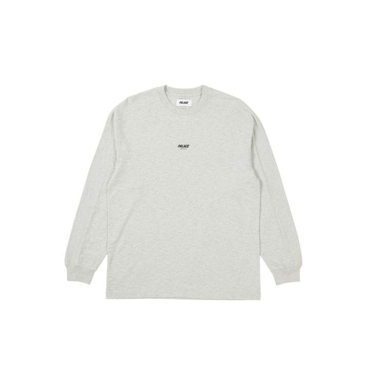 SLUB ZIG ZAG LONGSLEEVE GREY MARL