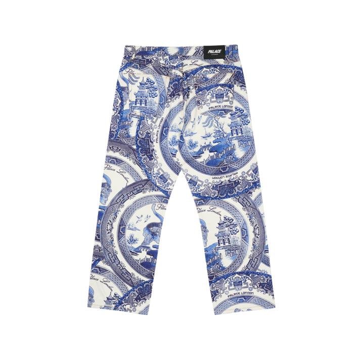 CHINA PLATE TROUSERS NAVY