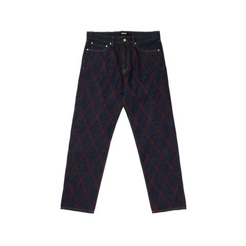 DIAMOND STITCH JEAN INDIGO