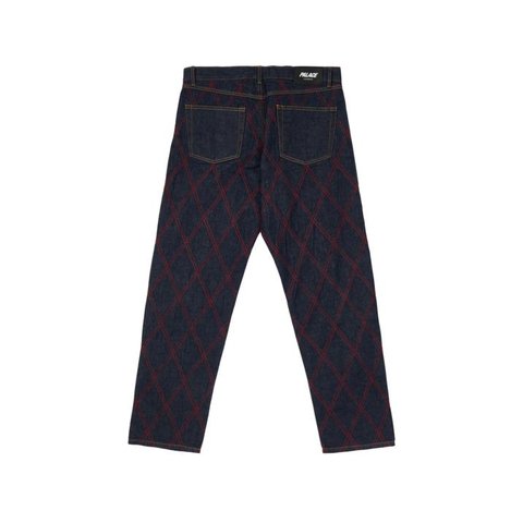 DIAMOND STITCH JEAN INDIGO