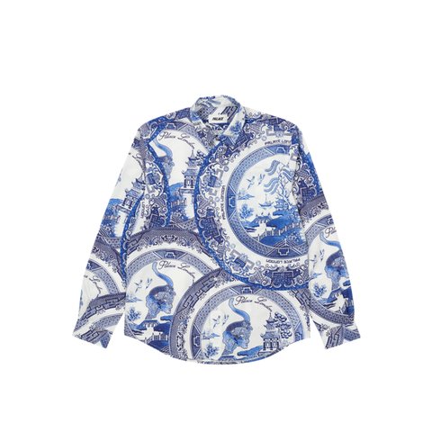 CHINA PLATE SHIRT NAVY