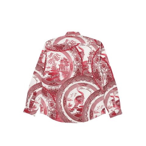 CHINA PLATE SHIRT RED
