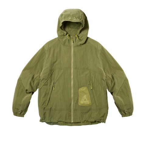 Palace Y-RIPSTOP SHELL JACKET LIME - €218.00