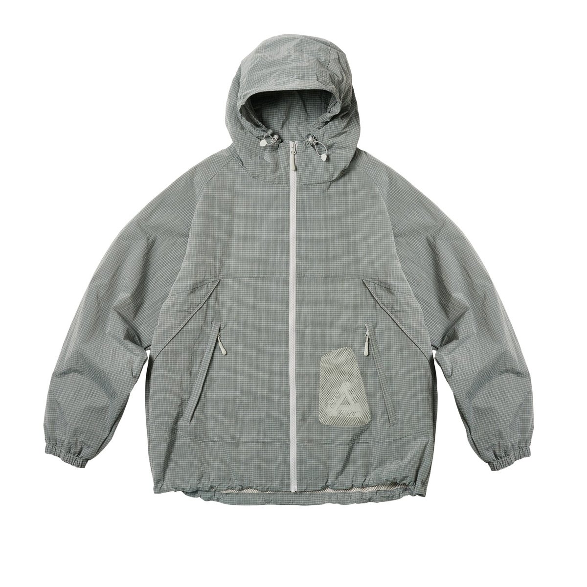 Palace Y-RIPSTOP SHELL JACKET STEEL GREY (Summer 2023) - €218.00