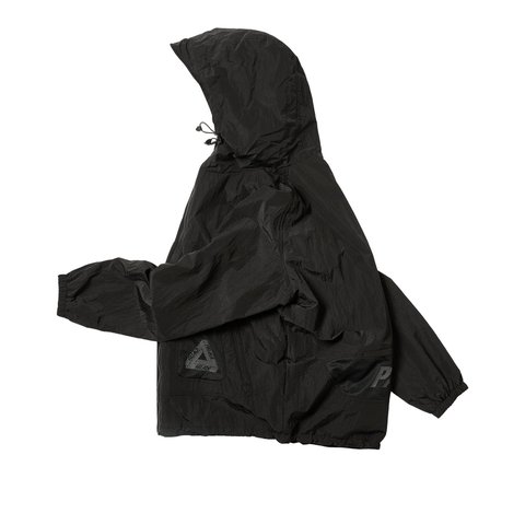 Palace Y-RIPSTOP SHELL JACKET BLACK - Colorway