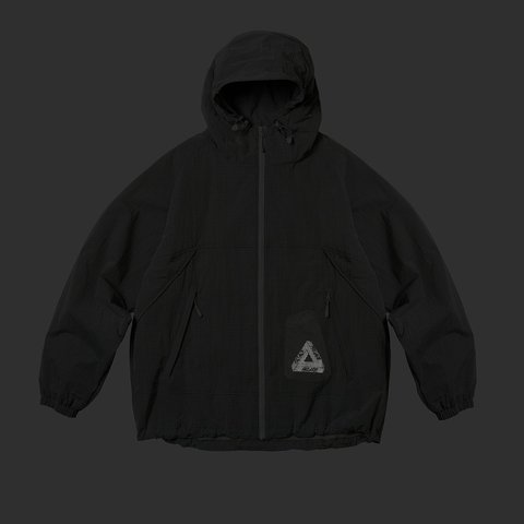 Palace Y-RIPSTOP SHELL JACKET STEEL GREY - Colorway