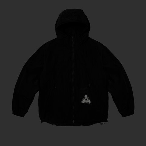 Palace Y-RIPSTOP SHELL JACKET BLACK - Colorway